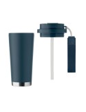 TOPAZ LARGE Gobelet double paroi 500ml Couleurs : bleu marine goodies personnalisé en stock