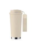 TOPAZ LARGE Gobelet double paroi 500ml Couleurs : beige objet publicitaire robuste
