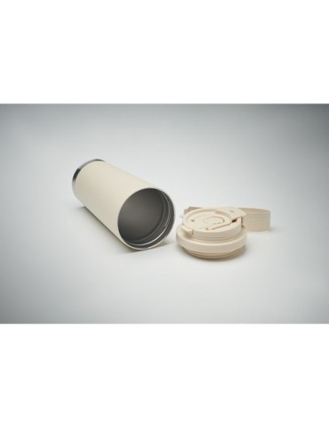 TOPAZ LARGE Gobelet double paroi 500ml Couleurs : beige objet promotionnel éco-responsable