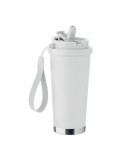 TOPAZ LARGE Gobelet double paroi 500ml Couleurs : blanc objet promo petit budget