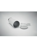 TOPAZ LARGE Gobelet double paroi 500ml Couleurs : blanc marquage laser ultra précis
