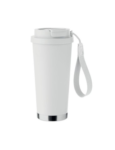 TOPAZ LARGE Gobelet double paroi 500ml Couleurs : blanc cadeau client original