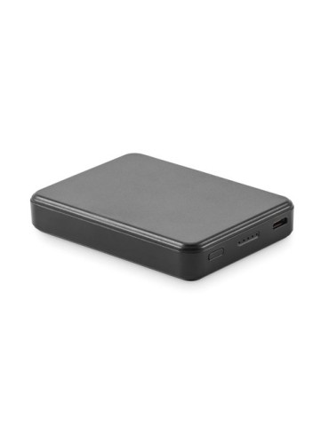 KLEINPOW Powerbank 5000 mAh Couleurs : noir cadeau collaborateur premium