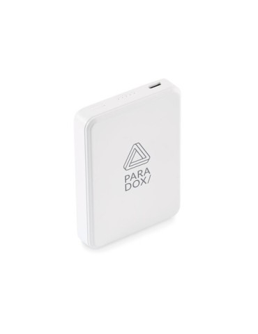 KLEINPOW Powerbank 5000 mAh Couleurs : blanc goodies entreprise design