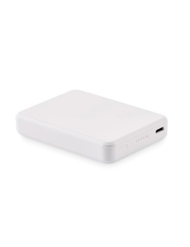 KLEINPOW Powerbank 5000 mAh Couleurs : blanc objet promotionnel éco-responsable
