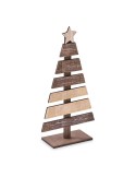 PUINEN Sapin de Noël en bois Couleurs : bois