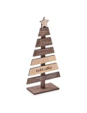 PUINEN Sapin de Noël en bois Couleurs : bois goodies publicitaire événementiel