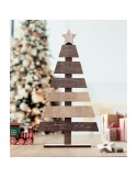 PUINEN Sapin de Noël en bois Couleurs : bois impression haute définition