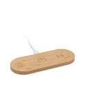 RECPAD Chargeur sans fil 3 en 1 15W Couleurs : bois