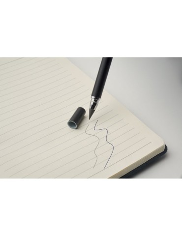 RINBOOK Cahier A5 support de téléphone Matières : papier recyclé Couleurs : noir accessoire événementiel unique