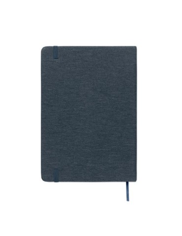 RINBOOK Cahier A5 support de téléphone Matières : papier recyclé Couleurs : bleu marine objet publicitaire robuste