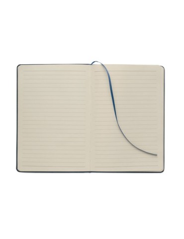 RINBOOK Cahier A5 support de téléphone Matières : papier recyclé Couleurs : bleu marine goodies personnalisé en stock