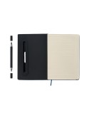 RINBOOK Cahier A5 support de téléphone Matières : papier recyclé Couleurs : bleu marine objet promo petit budget