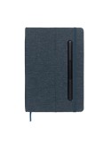 RINBOOK Cahier A5 support de téléphone Matières : papier recyclé Couleurs : bleu marine marquage laser ultra précis