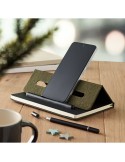 RINBOOK Cahier A5 support de téléphone Matières : papier recyclé Couleurs : vert foncé personnalisation rapide en France