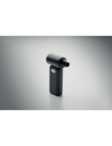 Ventilateur portable puissant Matières : ABS Couleurs : noir marquage laser ultra précis