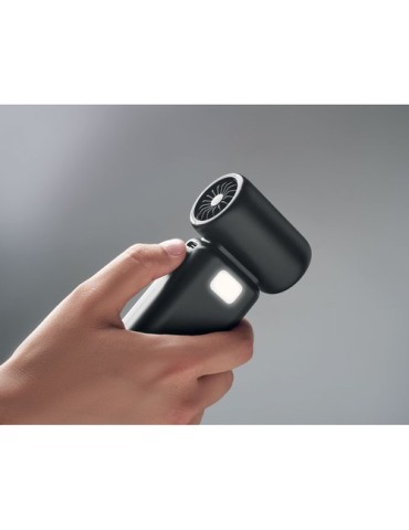 Ventilateur portable puissant Matières : ABS Couleurs : noir objet promotionnel éco-responsable