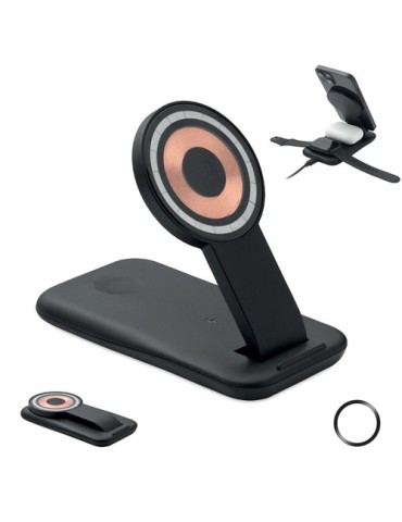 PENDOLESS Chargeur sans fil 3 en 1 15W