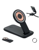 PENDOLESS Chargeur sans fil 3 en 1 15W Couleurs : noir
