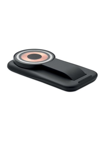 PENDOLESS Chargeur sans fil 3 en 1 15W Couleurs : noir goodies publicitaire événementiel