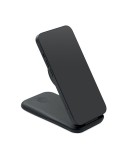 PENDOLESS Chargeur sans fil 3 en 1 15W Couleurs : noir objet promotionnel éco-responsable