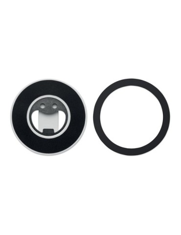 DOSENUNO Support téléphone décapsuleur Matières : ABS Couleurs : noir cadeau entreprise pas cher