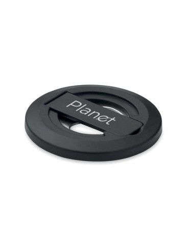DOSENUNO Support téléphone décapsuleur Matières : ABS Couleurs : noir objet promotionnel éco-responsable