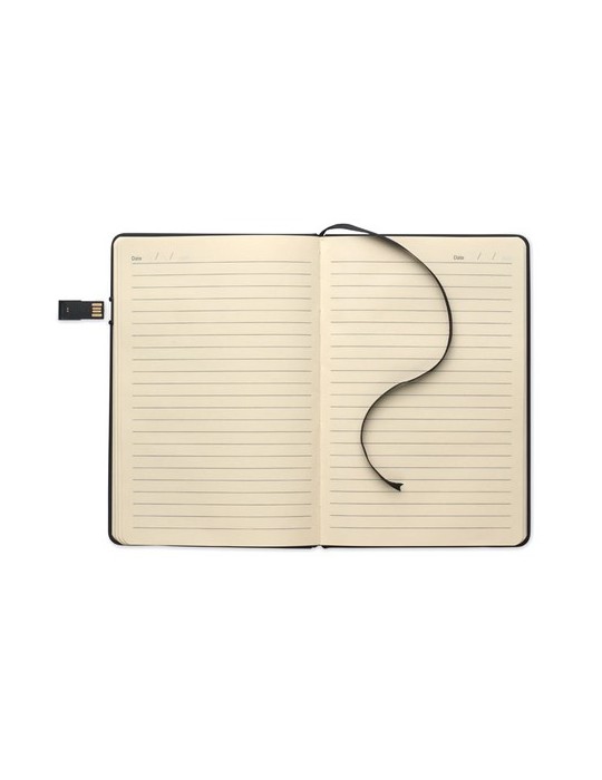 USBNOTE Carnet A5 avec USB intégrée