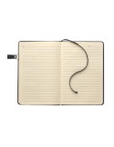 USBNOTE Carnet A5 avec USB intégrée Matières : papier recyclé Couleurs : noir personnalisable avec votre logo