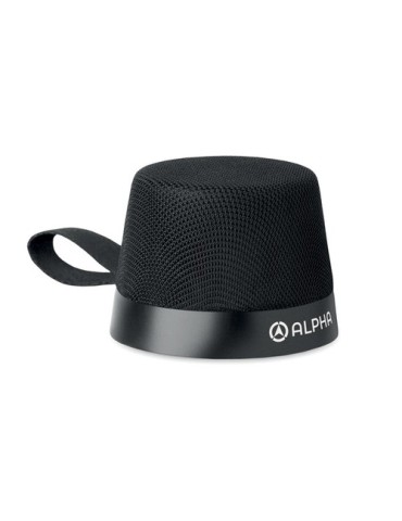ESCUCHE Enceinte 3W avec support Matières : ABS Couleurs : noir impression haute définition