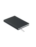 JOURNU Carnet de notes A5 recyclé Matières : papier recyclé Couleurs : noir personnalisable avec votre logo