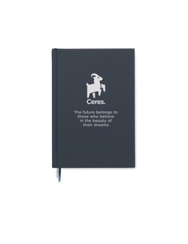 JOURNU Carnet de notes A5 recyclé Matières : papier recyclé Couleurs : bleu marine livraison express 24h 48h