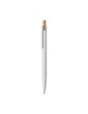 BERGAMO ++ Stylo en aluminium recyclé Couleurs : blanc
