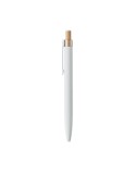 BERGAMO ++ Stylo en aluminium recyclé Couleurs : blanc cadeau collaborateur premium