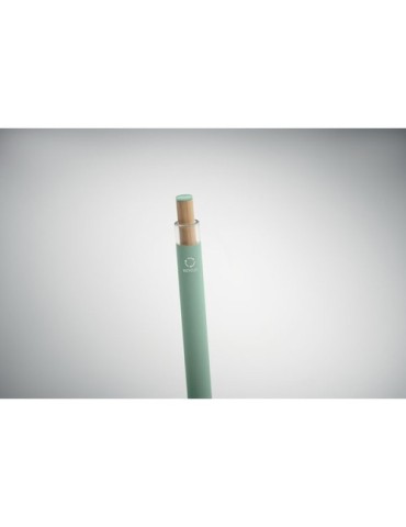 BERGAMO ++ Stylo en aluminium recyclé Couleurs : vert menthe objet promo petit budget
