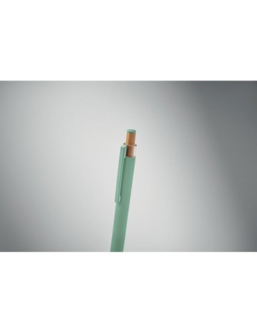BERGAMO ++ Stylo en aluminium recyclé Couleurs : vert menthe cadeau entreprise pas cher