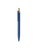 BERGAMO ++ Stylo en aluminium recyclé Couleurs : bleu personnalisable avec votre logo