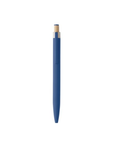 BERGAMO ++ Stylo en aluminium recyclé Couleurs : bleu objet promotionnel éco-responsable