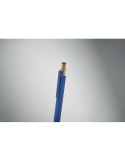 BERGAMO ++ Stylo en aluminium recyclé Couleurs : bleu goodies publicitaire durable