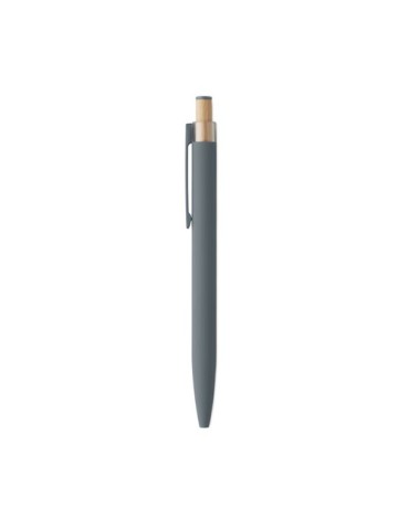 BERGAMO ++ Stylo en aluminium recyclé Couleurs : pierre personnalisation sur mesure