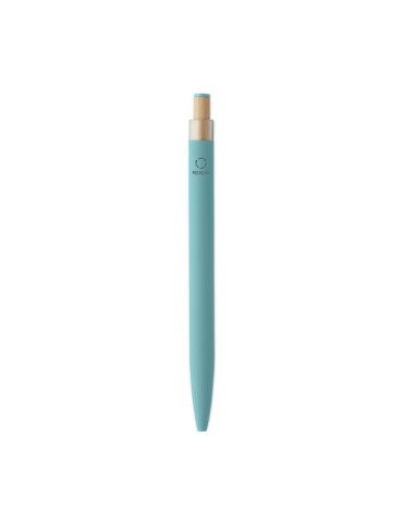 BERGAMO ++ Stylo en aluminium recyclé Couleurs : bleu bébé objet promotionnel éco-responsable