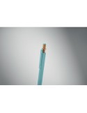 BERGAMO ++ Stylo en aluminium recyclé Couleurs : bleu bébé goodies personnalisé en stock