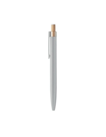 BERGAMO ++ Stylo en aluminium recyclé Couleurs : argenté mat personnalisable avec votre logo