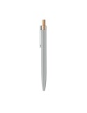 BERGAMO ++ Stylo en aluminium recyclé Couleurs : argenté mat personnalisable avec votre logo