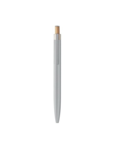 BERGAMO ++ Stylo en aluminium recyclé Couleurs : argenté mat accessoire événementiel unique