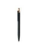 BERGAMO ++ Stylo en aluminium recyclé Couleurs : noir marquage laser ultra précis