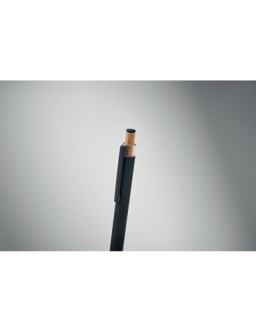 BERGAMO ++ Stylo en aluminium recyclé Couleurs : noir personnalisation rapide en France