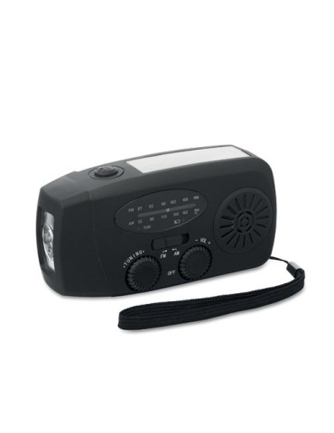 ONDA Radio portable avec torche LED