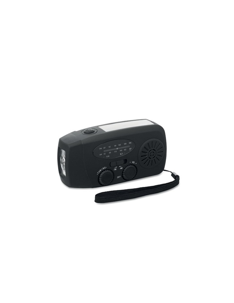 ONDA Radio portable avec torche LED
