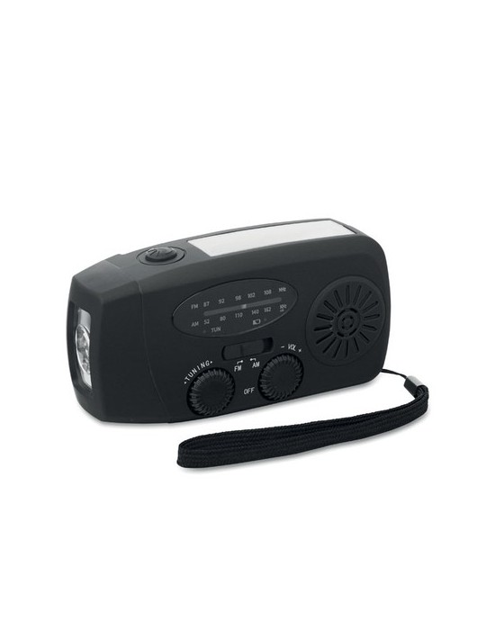 ONDA Radio portable avec torche LED
